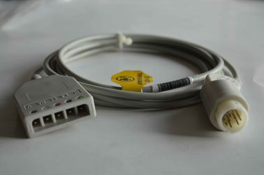 China. OEM-HP 12Pin 5 cables de conducción de ECG,2.5m proveedor
