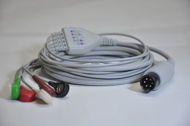 China. Un cable de ECG de 5 cables con conexión.3.50m proveedor