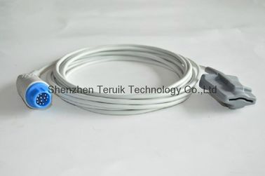 China. Sensor Spo2 de punta blanda para adultos reutilizable.3.0m, redondo de 12 pines, material TPU proveedor