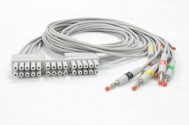 China. Los cables de conducción del EKG de Motara, banana4.0 mm. proveedor