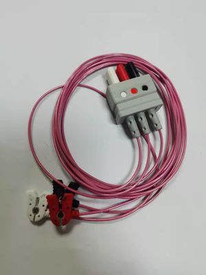 ECG Siemens 3 cables de conducción AHA